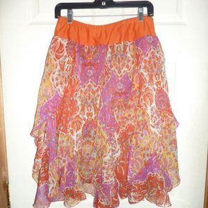 Made in Canada MULTI LAYERED Skirt - S. Cross Creations Artisan Piece